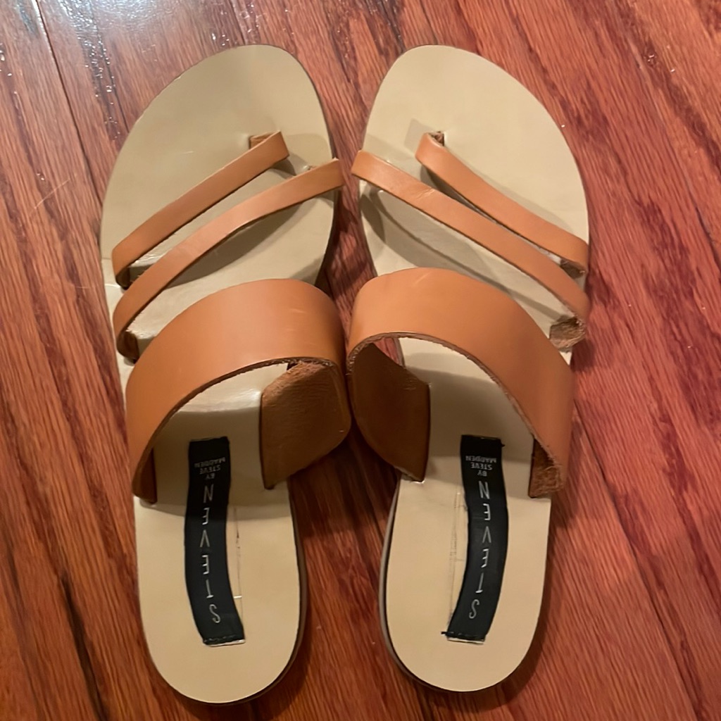 Steven By Steven Madden Tan Sandals